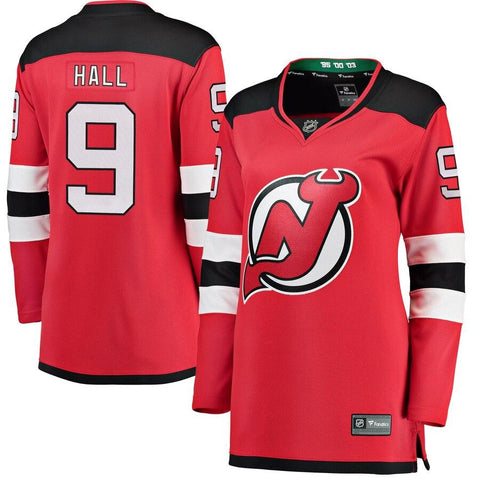 Taylor Hall New Jersey Devils Women's Home Breakaway Player Jersey - Red 2019