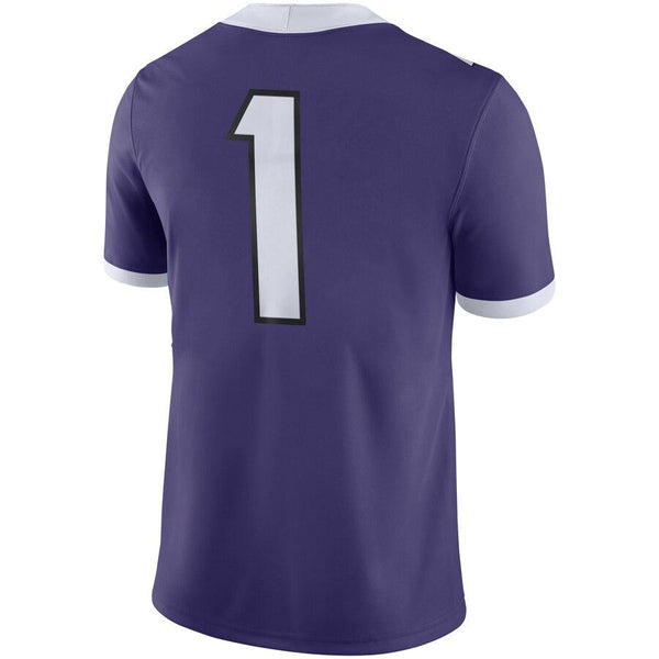TCU Horned Frogs Game Football Jersey – Purple 2019