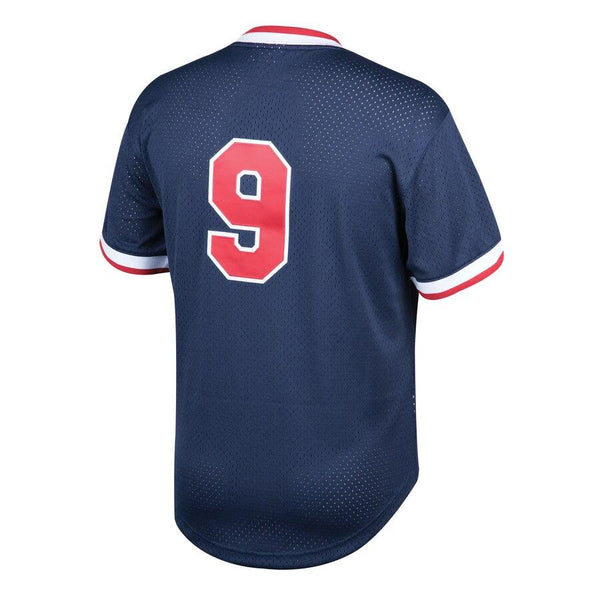 Ted Williams Boston Red Sox Mitchell &amp; Ness Youth Cooperstown Collection Mesh Batting Practice Jersey – Navy 2019
