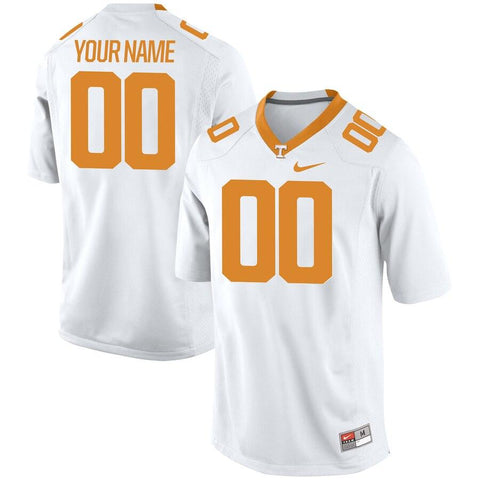 Tennessee Volunteers Custom Game Jersey - White 2019
