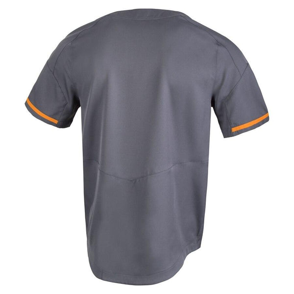 Tennessee Volunteers Two-Button Vapor Performance Baseball Jersey – Gray 2019