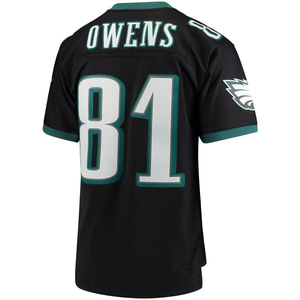Terrell Owens Philadelphia Eagles Mitchell &amp; Ness Retired Player Replica Jersey - Black 2019