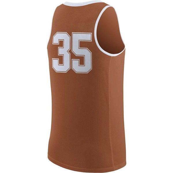 Texas Longhorns College Replica Basketball Jersey – Texas Orange 2019