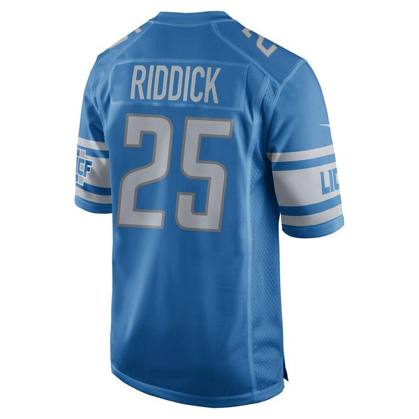 Theo Riddick Detroit Lions Game Jersey - Blue 2019