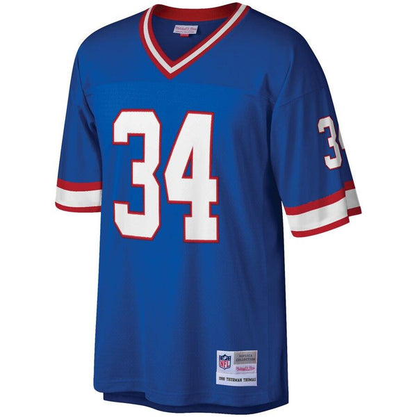 Thurman Thomas Buffalo Bills Mitchell &amp; Ness Retired Player Vintage Replica Jersey - Royal Blue 2019
