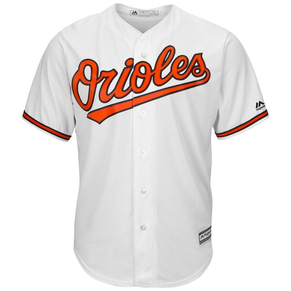 Tim Beckham Baltimore Orioles Majestic Home Cool Base Player Jersey - White 2019