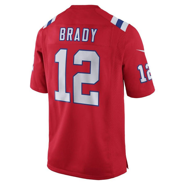 Tom Brady New England Patriots Super Bowl LIII Bound Game Jersey – Red 2019