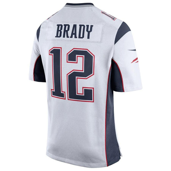 Tom Brady New England Patriots Super Bowl LIII Bound Game Jersey – White 2019