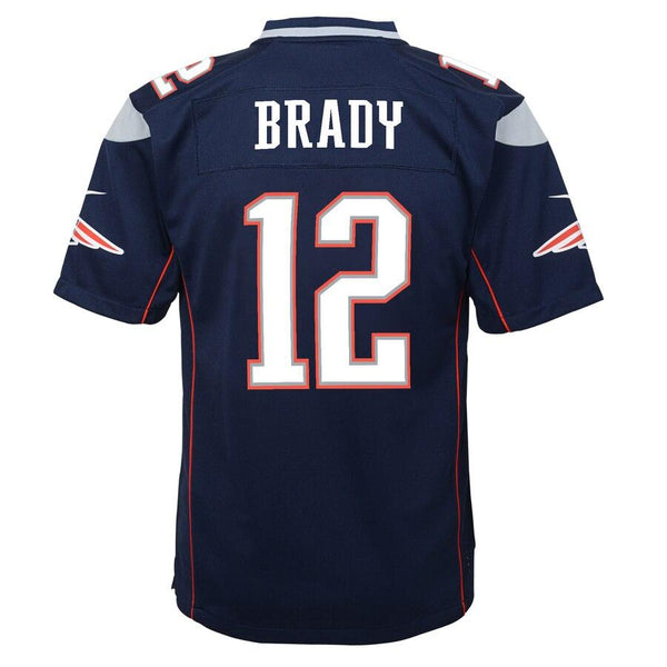 Tom Brady New England Patriots Youth Super Bowl LIII Bound Game Jersey – Navy 2019