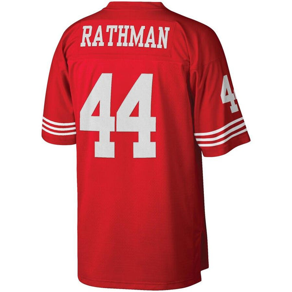 Tom Rathman San Francisco 49ers Mitchell &amp; Ness Retired Player Replica Jersey - Scarlet 2019