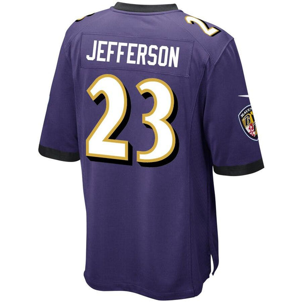 Tony Jefferson Baltimore Ravens Game Jersey - Purple 2019