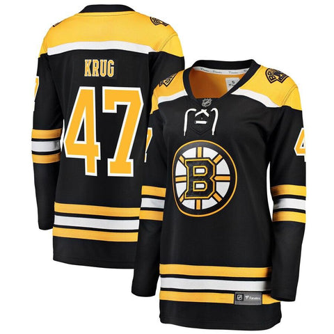 Torey Krug Boston Bruins Women's Breakaway Player Jersey - Black 2019