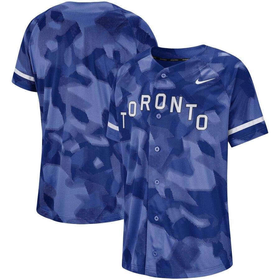 Toronto Blue Jays Camo Jersey - Royal 2019