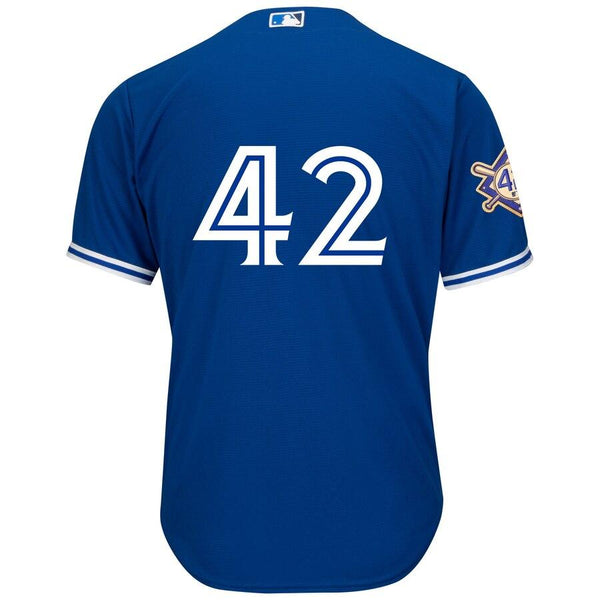 Toronto Blue Jays Majestic 2019 Jackie Robinson Day Official Cool Base Jersey – Royal 2019