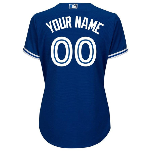 Toronto Blue Jays Majestic Women's Alternate Cool Base Custom Jersey - Royal 2019