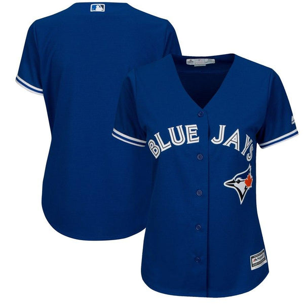 Toronto Blue Jays Majestic Women's Cool Base Jersey - Royal 2019