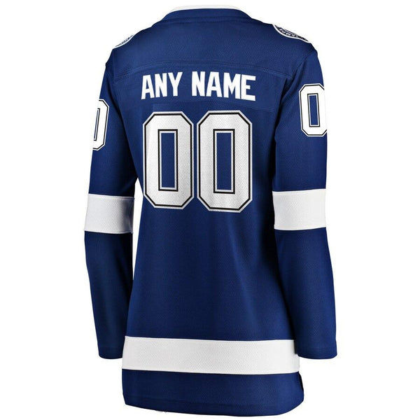 Toronto Maple Leafs Women's Home Breakaway Custom Jersey - Blue 2019