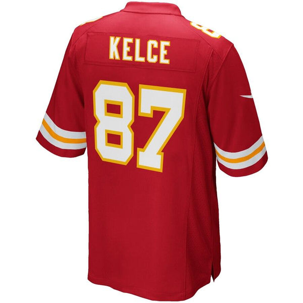 Travis Kelce Kansas City Chiefs Team Game Jersey - Red 2019
