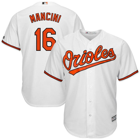 Trey Mancini Baltimore Orioles Majestic Home Cool Base Replica Player Jersey - White 2019