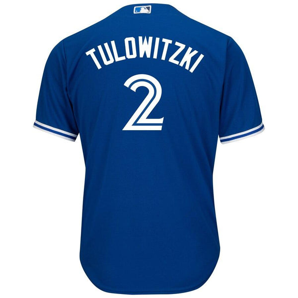 Troy Tulowitzki Toronto Blue Jays Majestic Official Cool Base Player Jersey - Royal 2019
