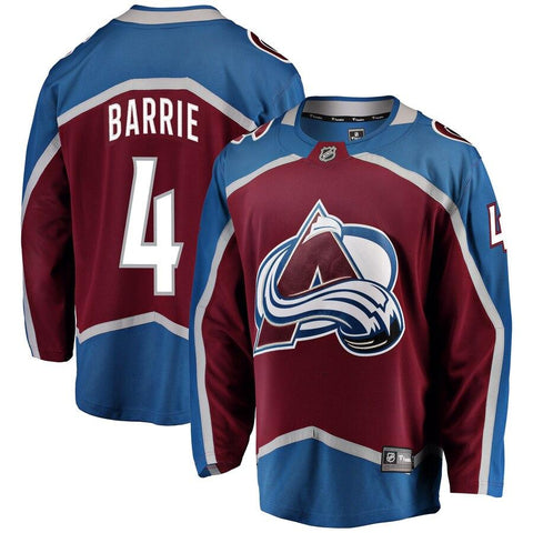Tyson Barrie Colorado Avalanche Breakaway Player Jersey – Burgundy 2019