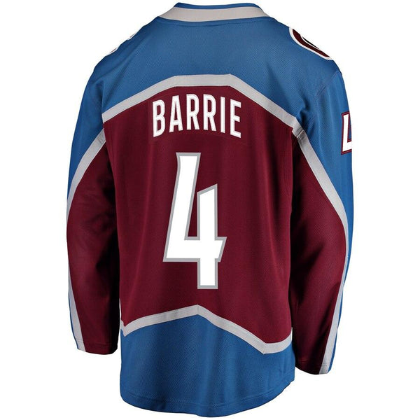 Tyson Barrie Colorado Avalanche Breakaway Player Jersey – Burgundy 2019