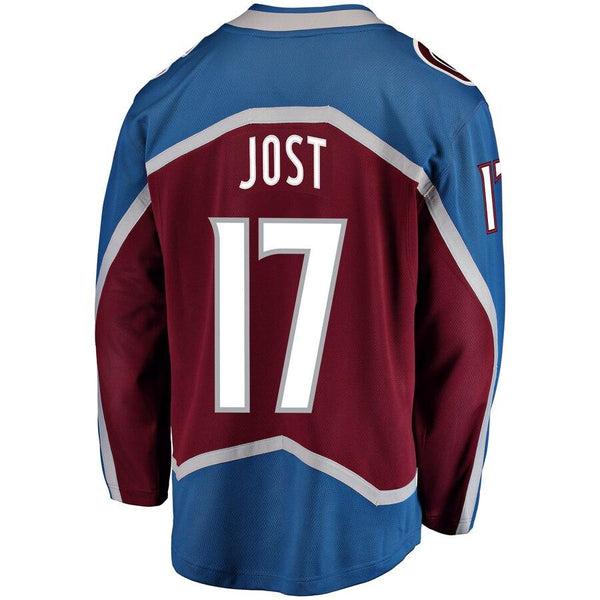 Tyson Jost Colorado Avalanche Breakaway Player Jersey – Burgundy 2019