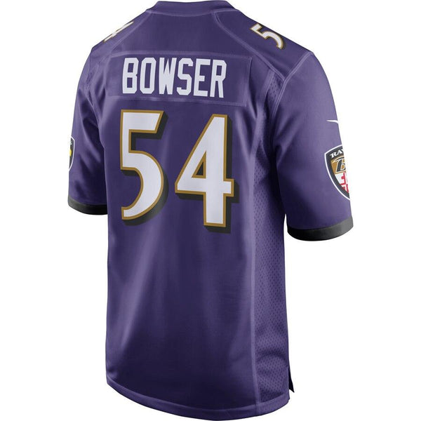 Tyus Bowser Baltimore Ravens NFL Draft Game Jersey - Purple 2019