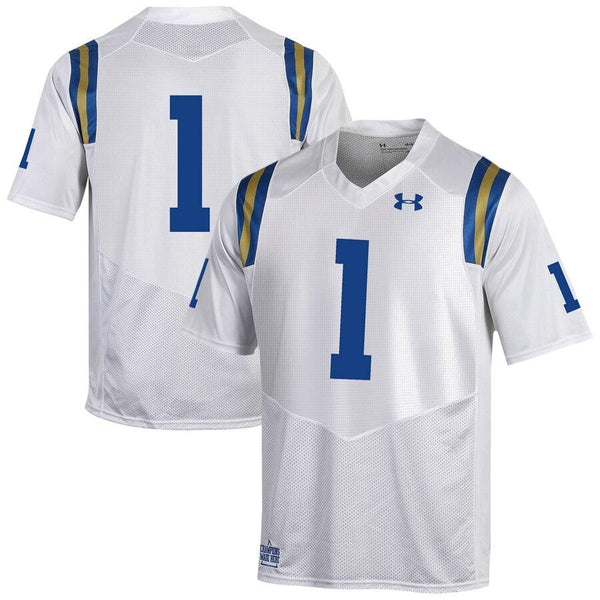 UCLA Bruins Under Armour Premier Football Jersey - White 2019