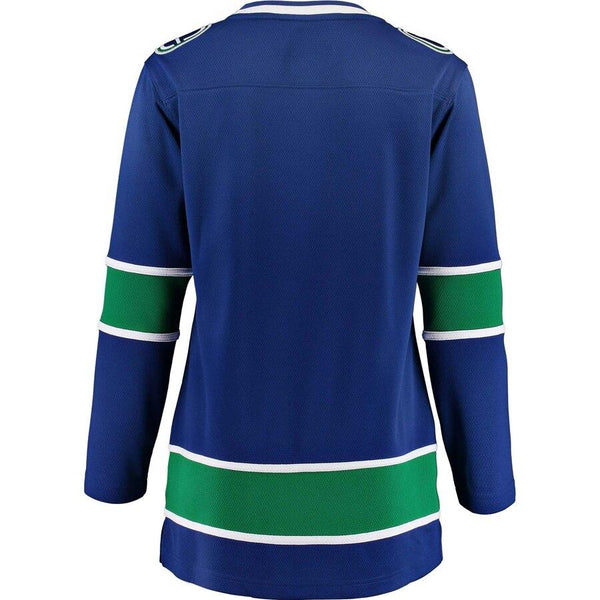 Vancouver Canucks Women's Breakaway Home Jersey - Blue 2019