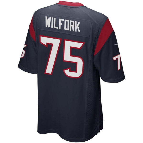 Vince Wilfork Houston Texans Game Jersey - Navy Blue 2019