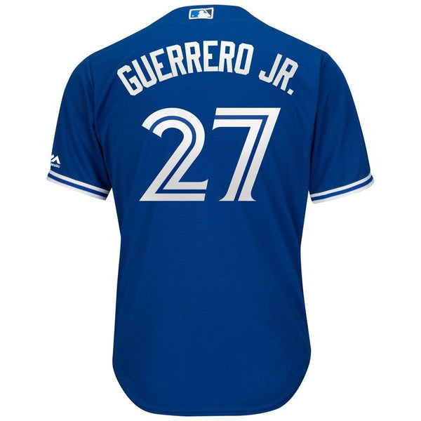 Vladimir Guerrero Jr. Toronto Blue Jays Majestic Alternate Official Cool Base Player Jersey - Royal 2019