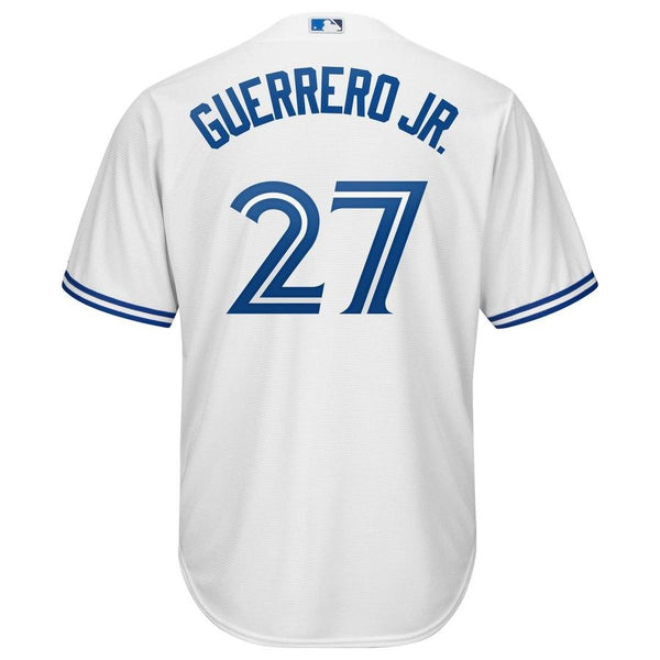 Vladimir Guerrero Jr. Toronto Blue Jays Majestic Home Official Cool Base Player Jersey - White 2019