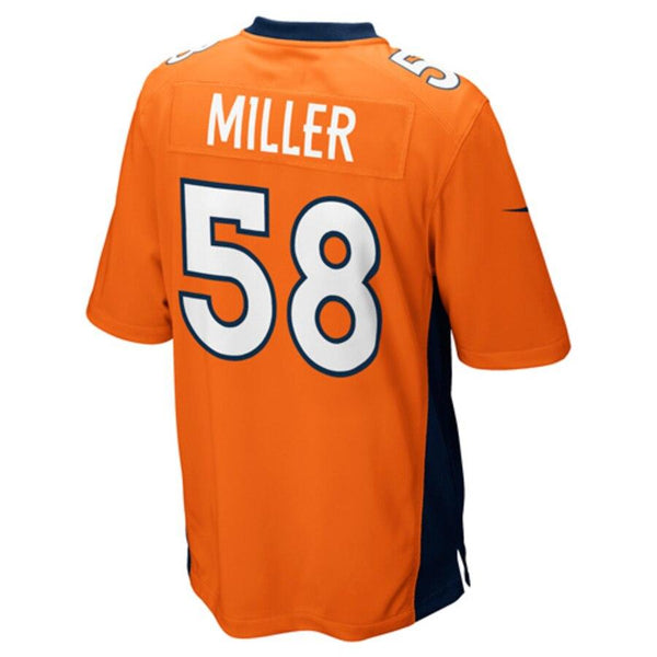 Von Miller Denver Broncos Game Jersey - Orange 2019