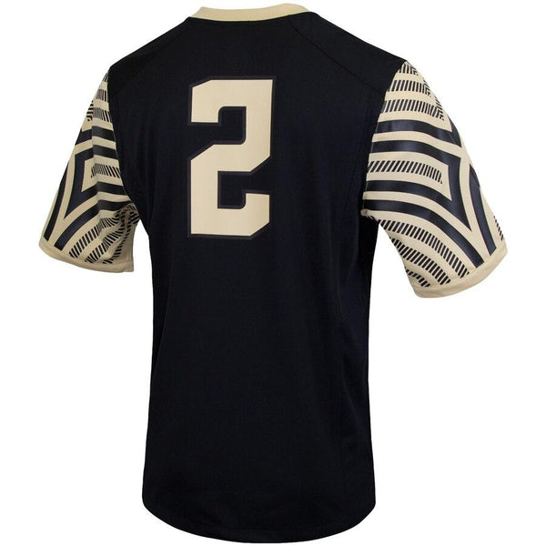 Wake Forest Demon Deacons College Replica Football Jersey – Black 2019