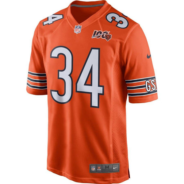 Walter Payton Chicago Bears 100th Season Retired Game Jersey – Orange 2019