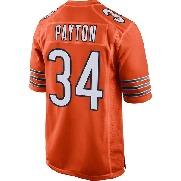 Walter Payton Chicago Bears 100th Season Retired Game Jersey – Orange 2019