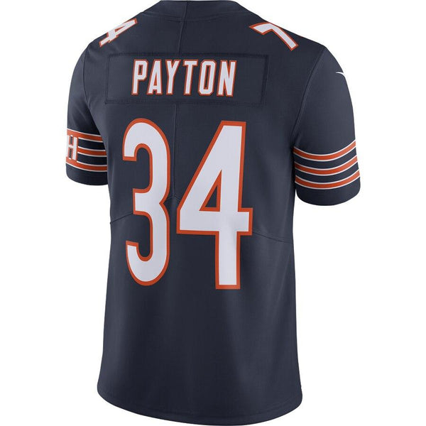 Walter Payton Chicago Bears 100th Season Retired Limited Jersey – Navy 2019