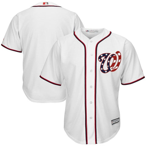 Washington Nationals Majestic Cool Base Team Jersey - White 2019