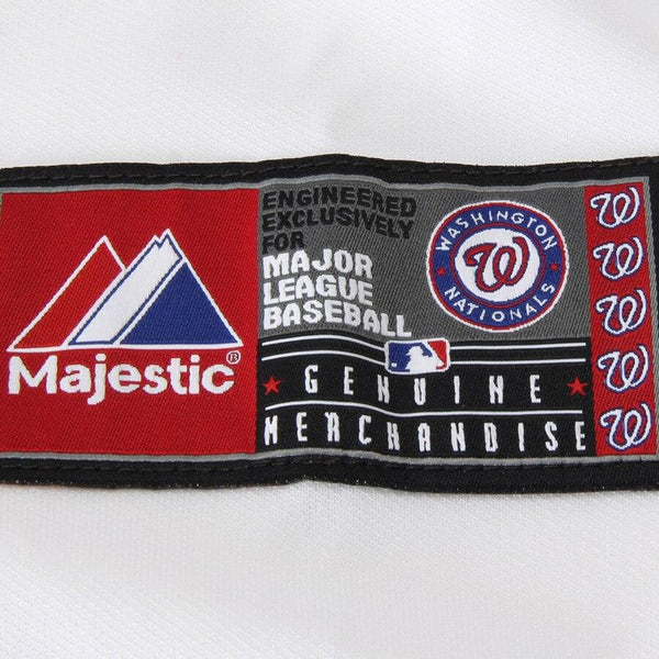 Washington Nationals Majestic Official Cool Base Jersey - White 2019