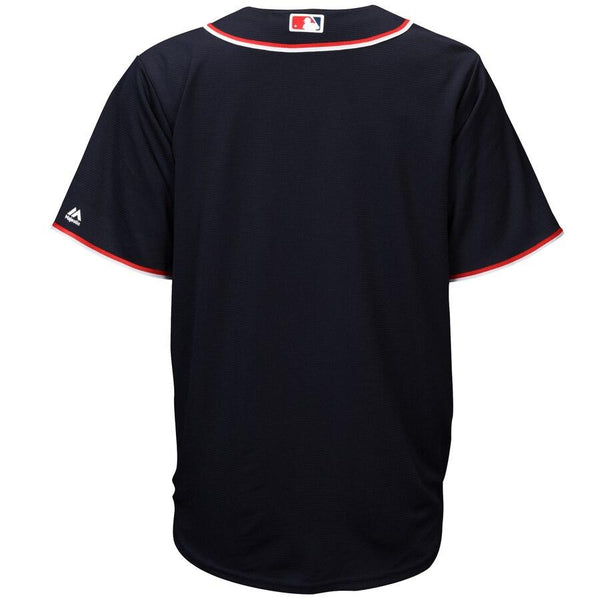 Washington Nationals Majestic Official Stars and Stripes Cool Base Jersey - Navy 2019