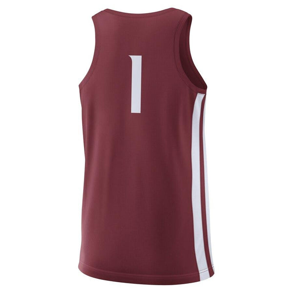 Washington State Cougars College Replica Basketball Jersey – Crimson 2019