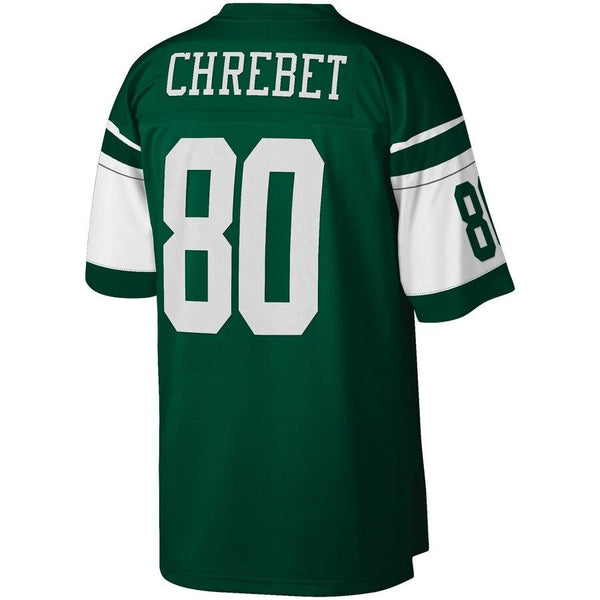 Wayne Chrebet New York Jets Mitchell &amp; Ness Retired Player Replica Jersey - Green 2019