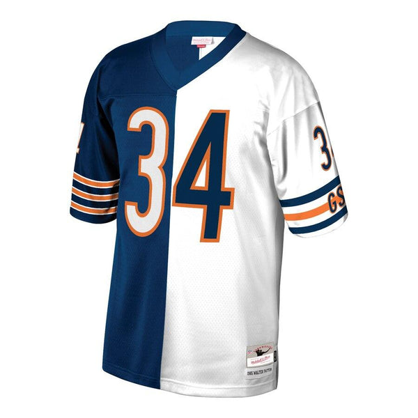 Walter Payton Chicago Bears Mitchell &amp; Ness Retired Player Split Replica Jersey – Navy/White 2019