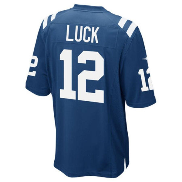 Andrew Luck Indianapolis Colts Team Game Jersey - Royal/White 2019