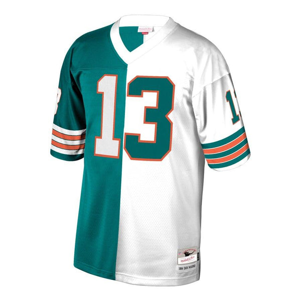 Dan Marino Miami Dolphins Mitchell &amp; Ness Retired Player Split Replica Jersey – Aqua/White 2019