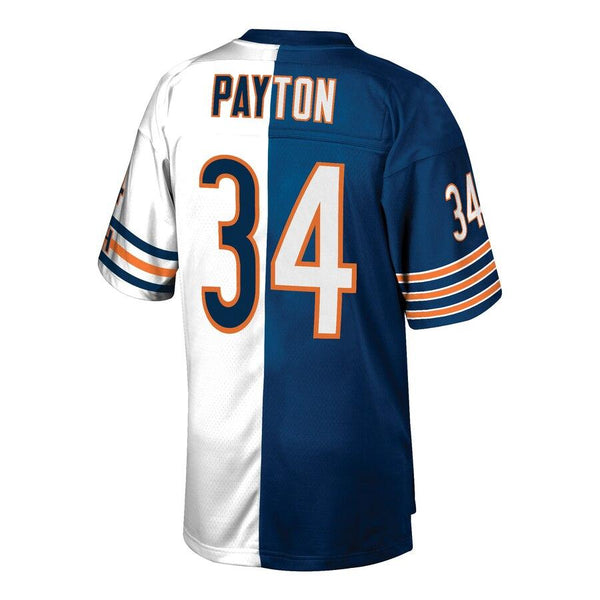 Walter Payton Chicago Bears Mitchell &amp; Ness Retired Player Split Replica Jersey – Navy/White 2019