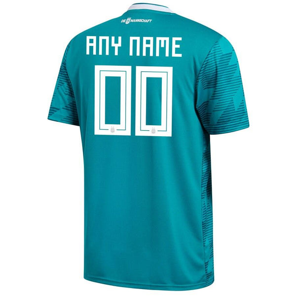 Germany National Team Away Replica Custom Jersey – Green/White 2019