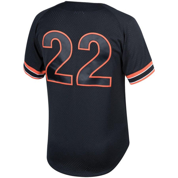Will Clark San Francisco Giants Mitchell &amp; Ness Fashion Cooperstown Collection Mesh Batting Practice Jersey - Black 2019