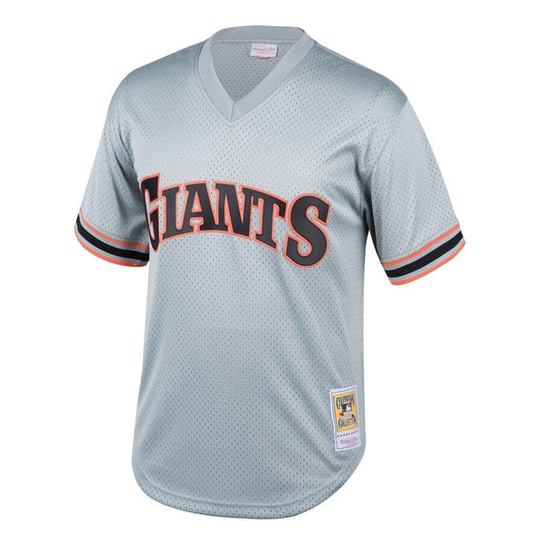 Will Clark San Francisco Giants Mitchell &amp; Ness Youth Cooperstown Collection Mesh Batting Practice Jersey – Gray 2019